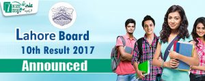 Lahore-Board-10th-Result-2017-declared