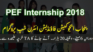 punjab-education-foundation-pef-internship-2018