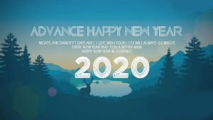 Advanced Happy New Year 2020 Image