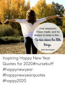New Year 2020 Positive Quotes